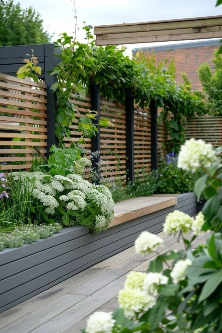 فلاور باکس چوب پلاست