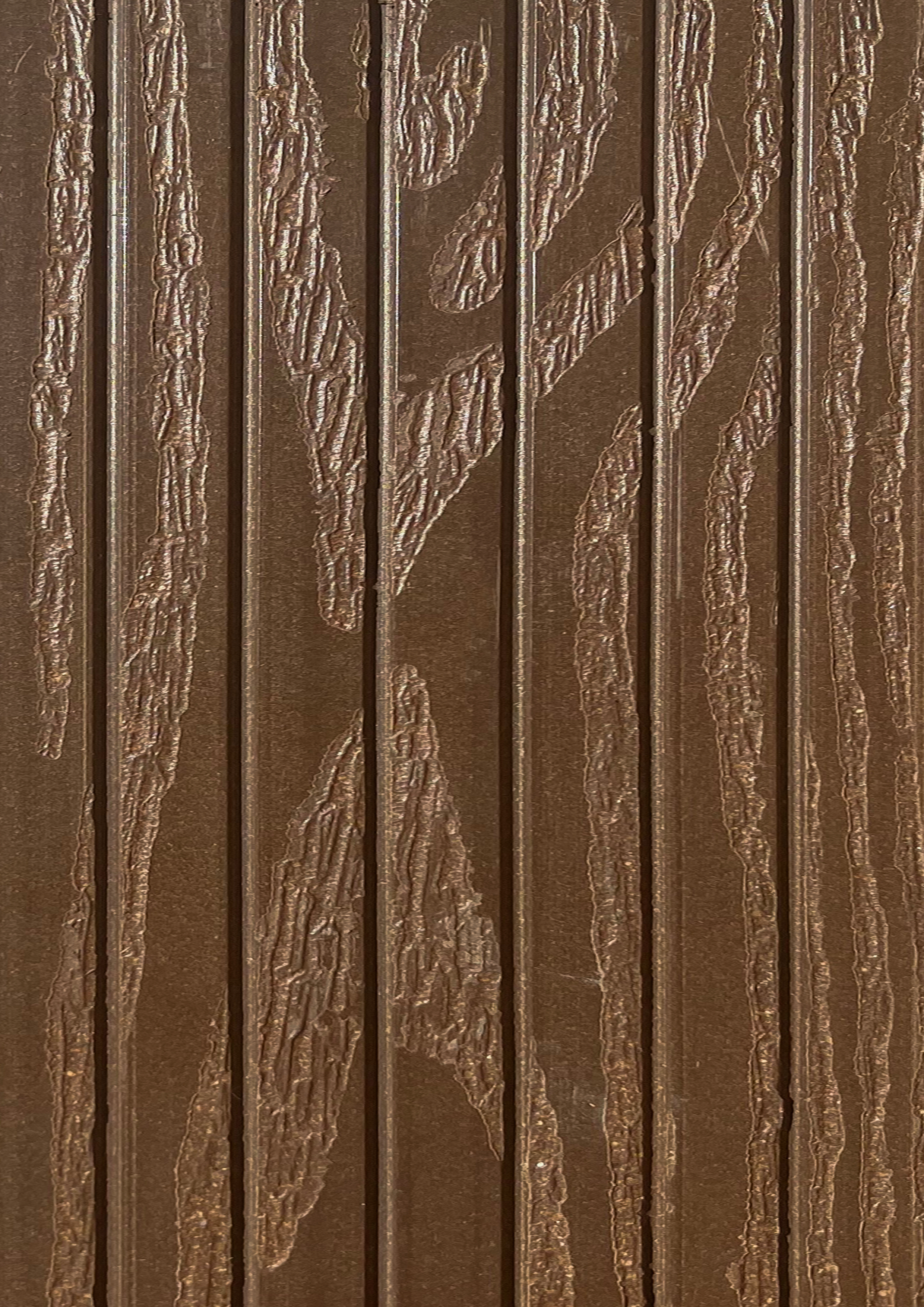 امباس روی سطح شیاردار